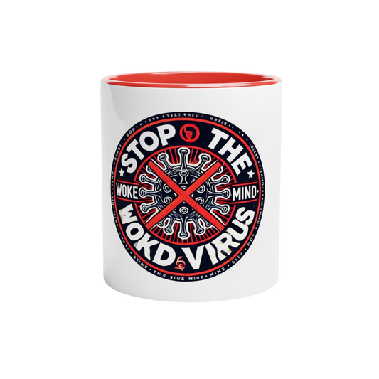 Ceramic Mug - Stop The Woke Virus